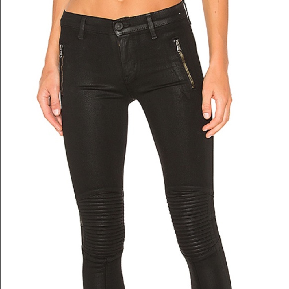 Hudson Coated Moto Jean